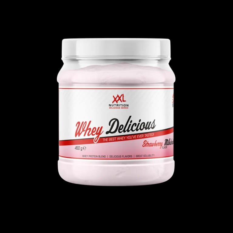 Whey Delicious Milkshake - Strawberry - 450 gram