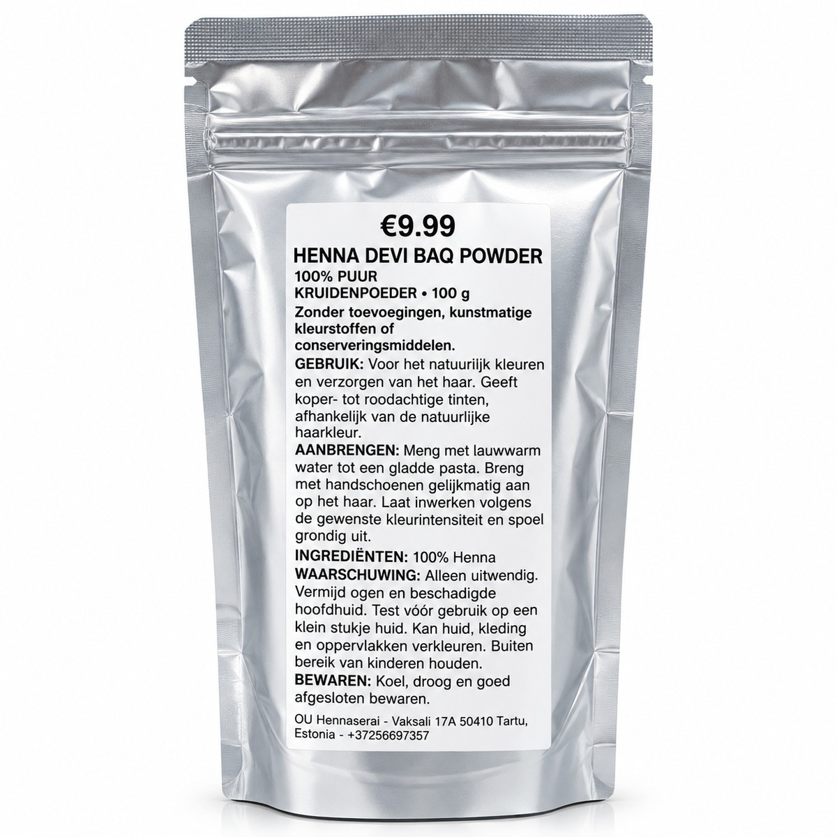 Henna Devi BAQ Powder – 100g