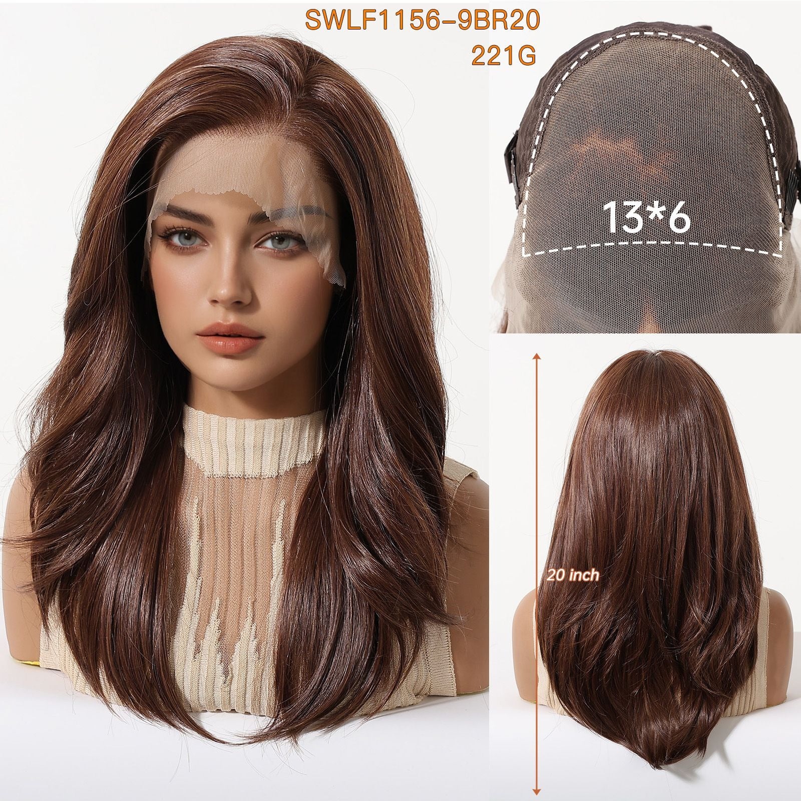 Freya 13x4 Deep Lace Synthetic Wig