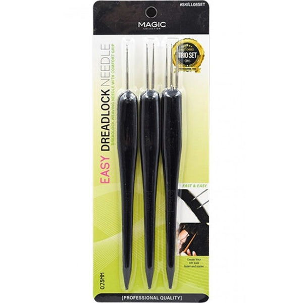 Easy Dreadlock Needle Trio Set – 0.5mm