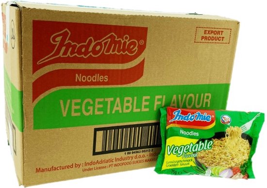 INDOMIE - Instant Vegetable Noodles Pack of 40