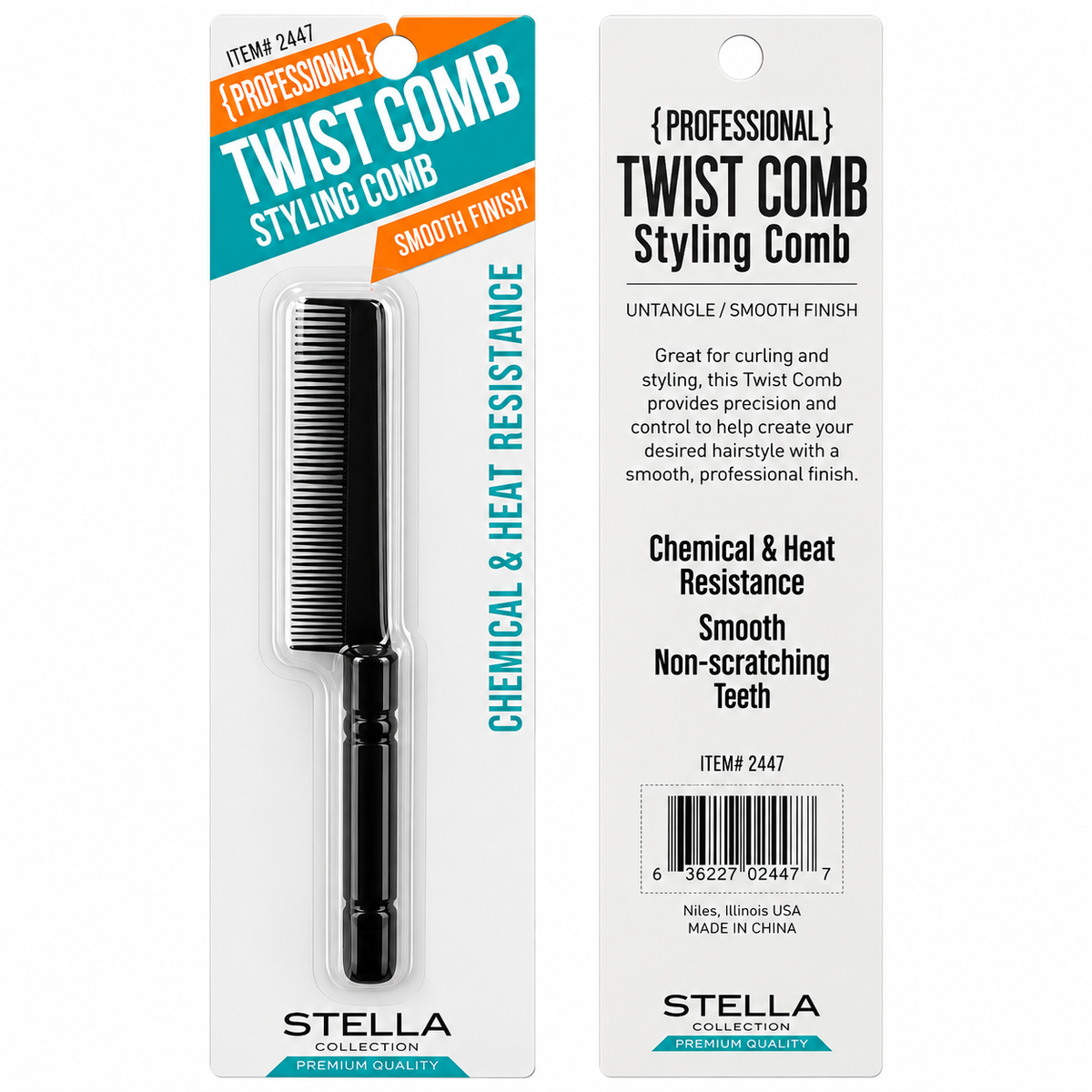 Professional Twist Styling Comb