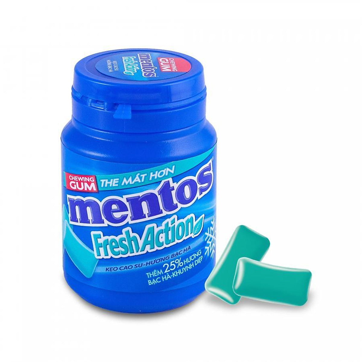 Mentos Fresh Action Sugar-Free Chewing Gum