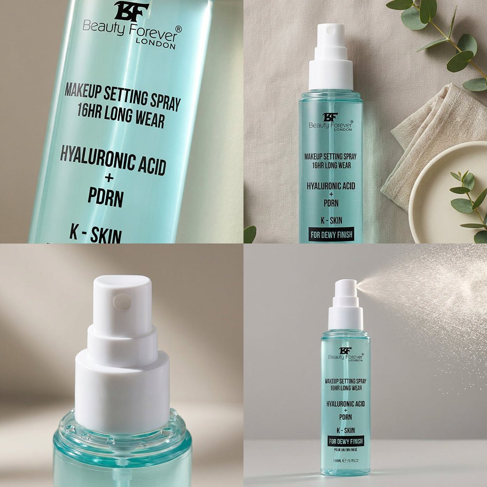 12Hr Makeup Setting Spray for Dewy Finish – Hyaluronic Acid + PDRN 100ml