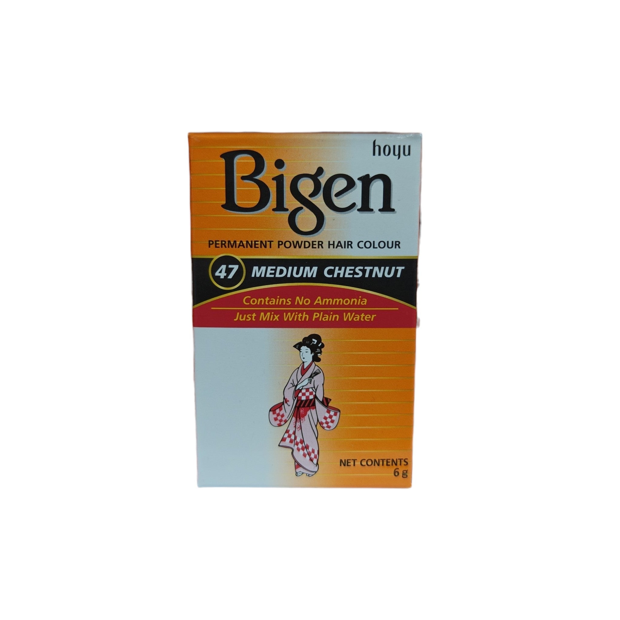 Bigen Permanent Powder Hair Colour 6g