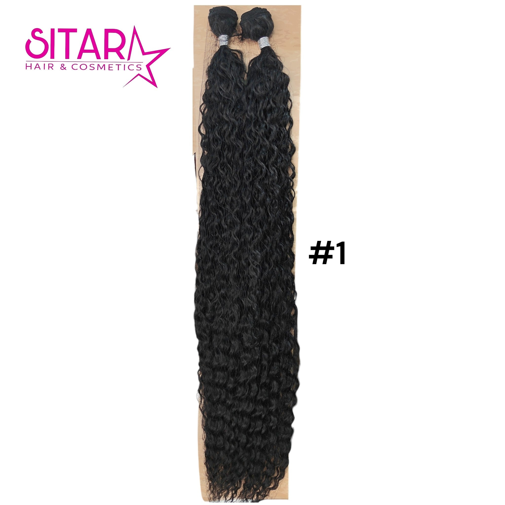 Fine Curly Semi Weave 2PCS 28"
