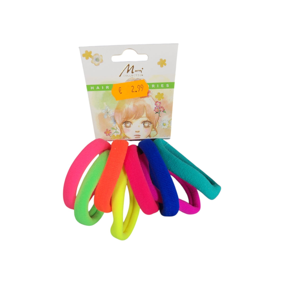 Small Soft Elastic Hair Ties Set
