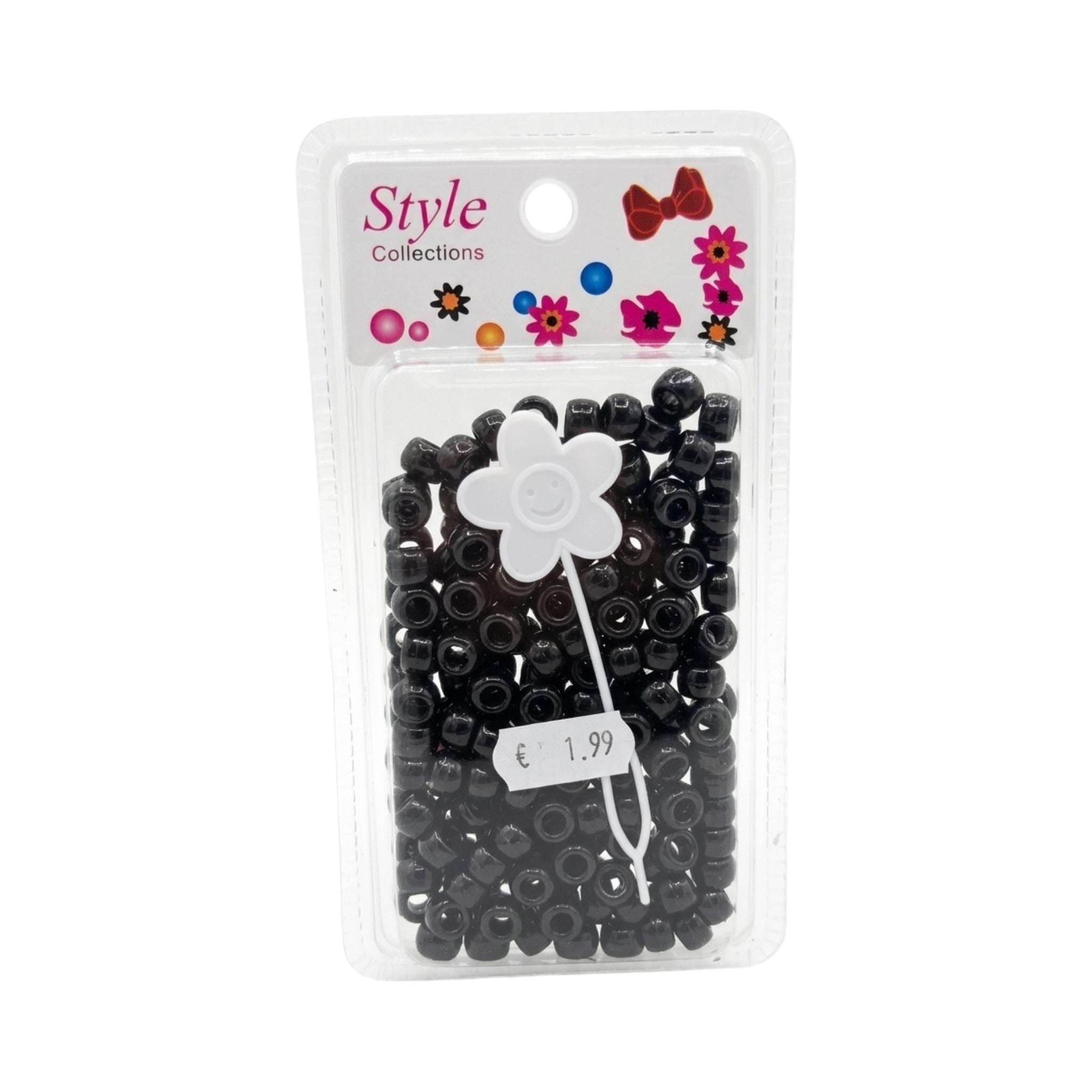 Hair Beads Assorted Colors - Small