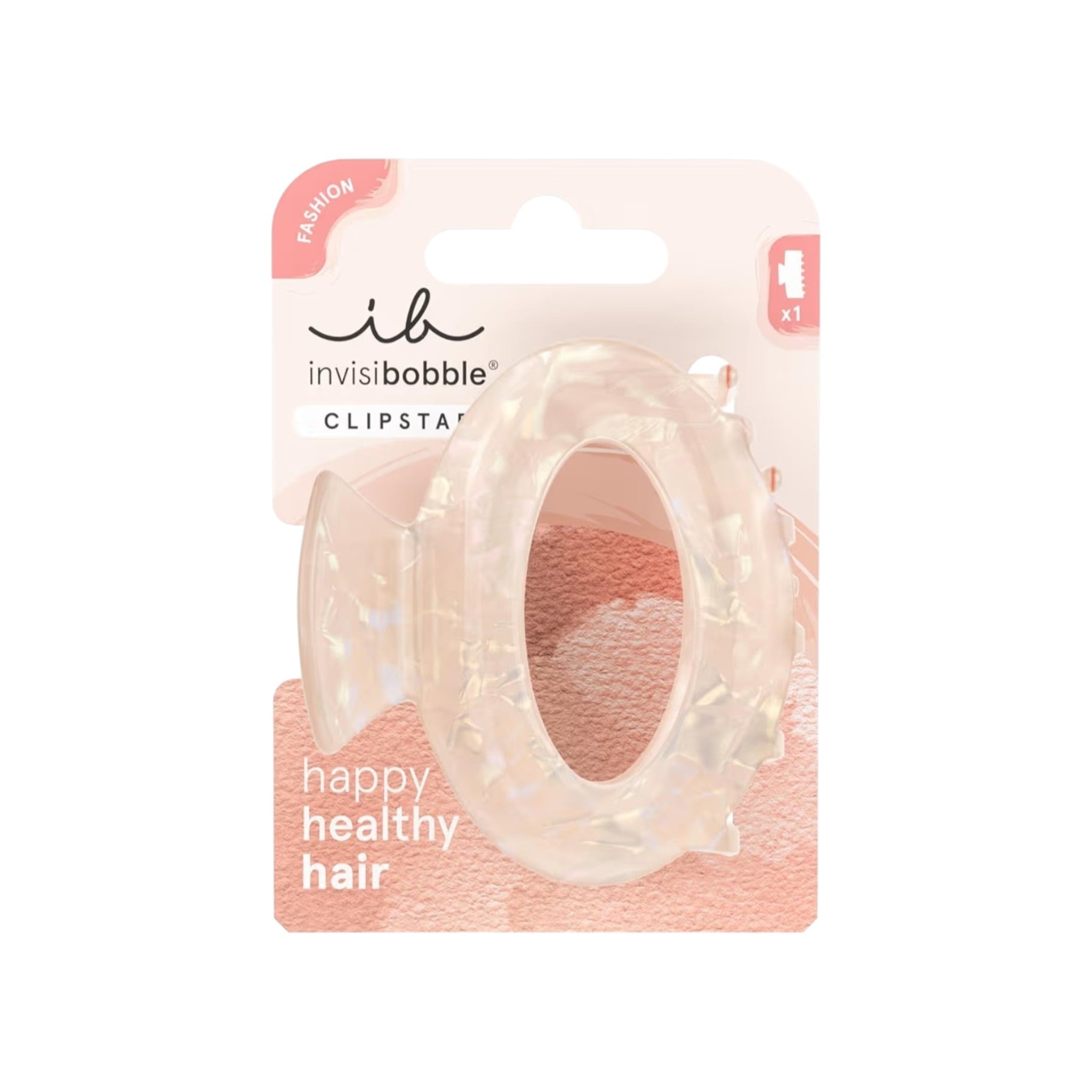 Clipstar Rosy Bliss Medium Hair Clip 1pc