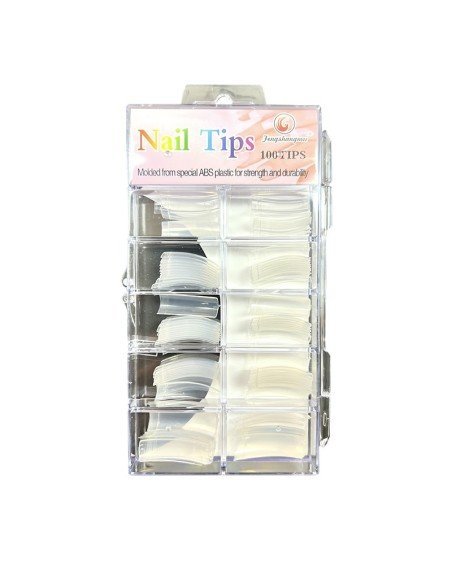 100 Piece Artificial Nail Tip Set
