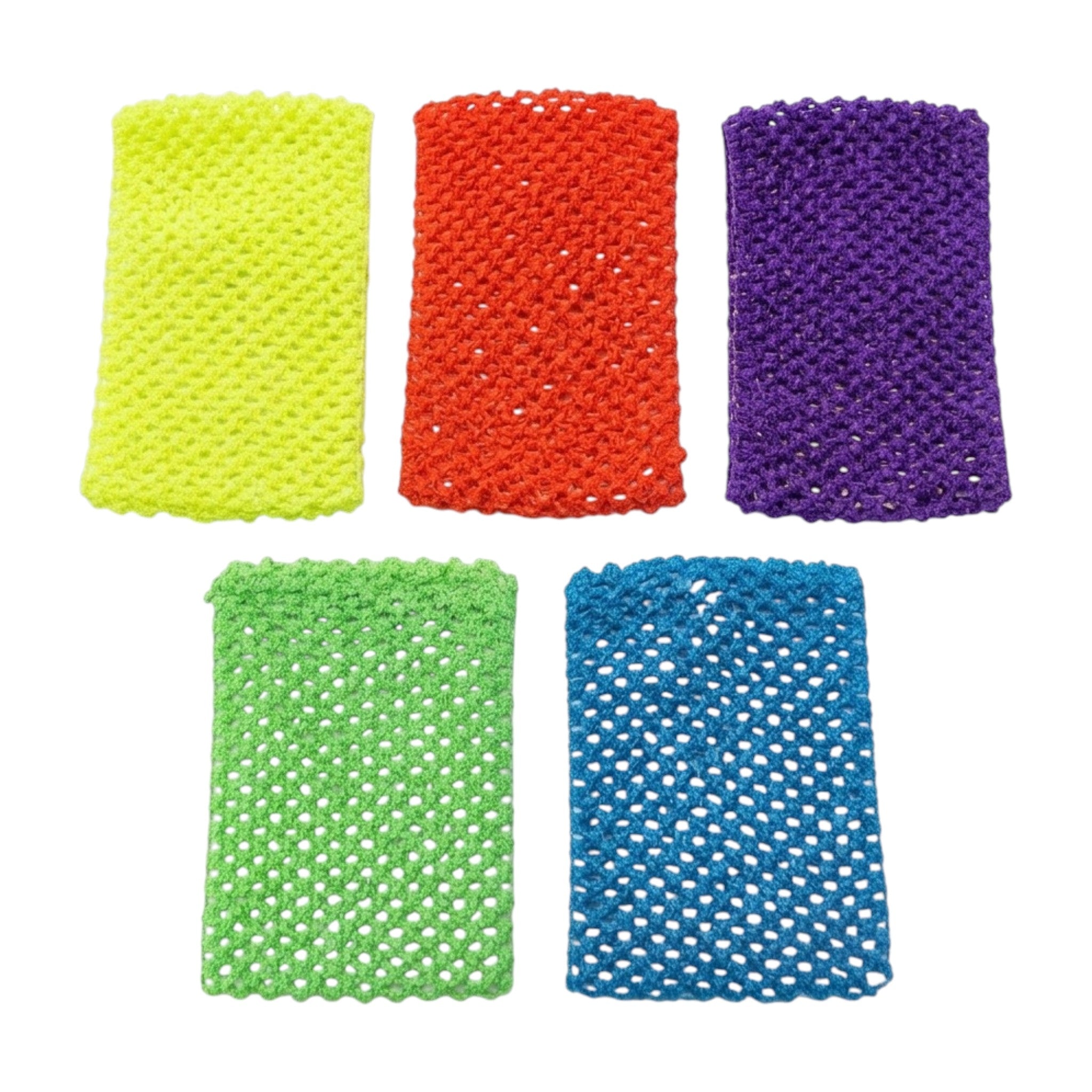 Net Headband Assorted Colors Wide