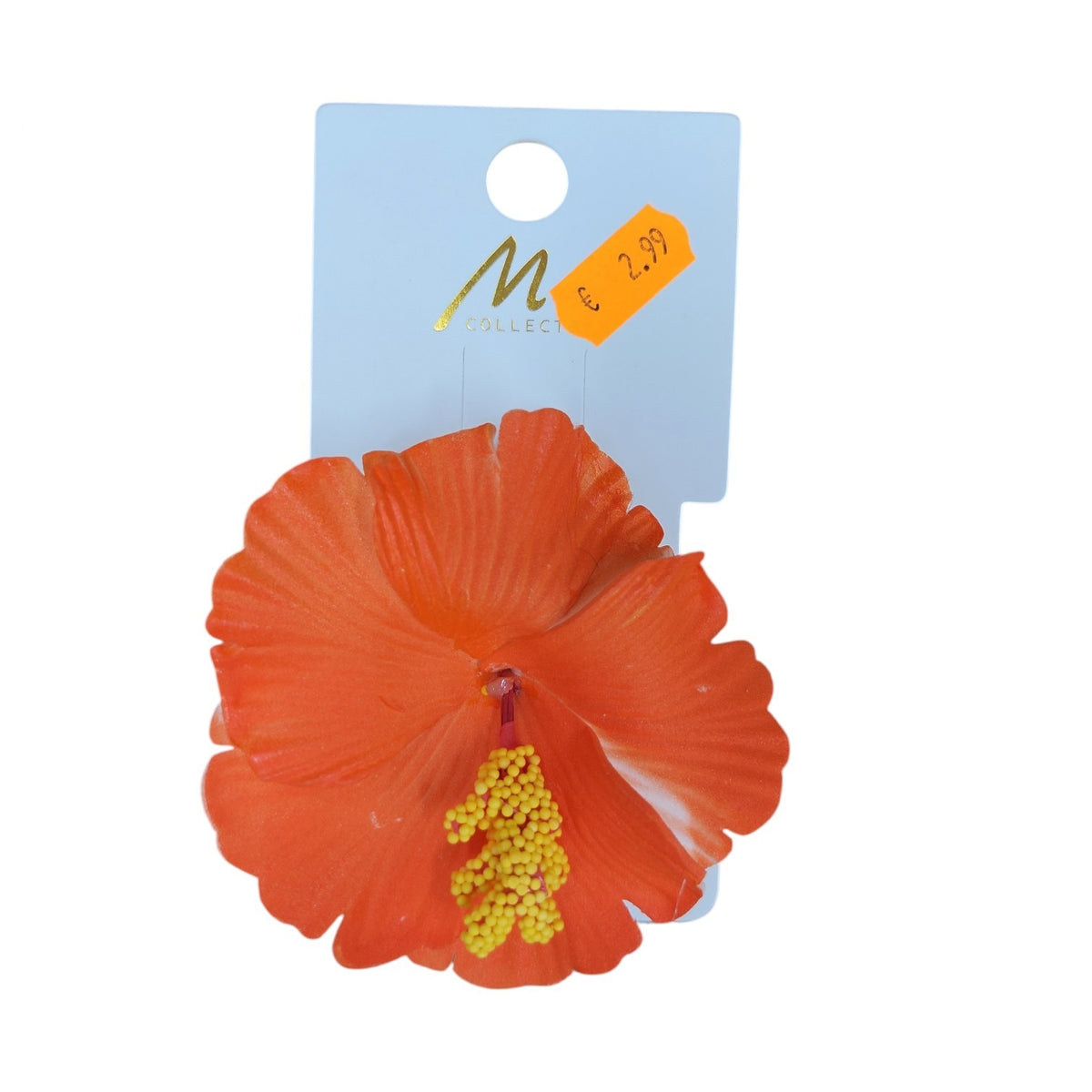 Large Hibiscus Flower Hair Clip