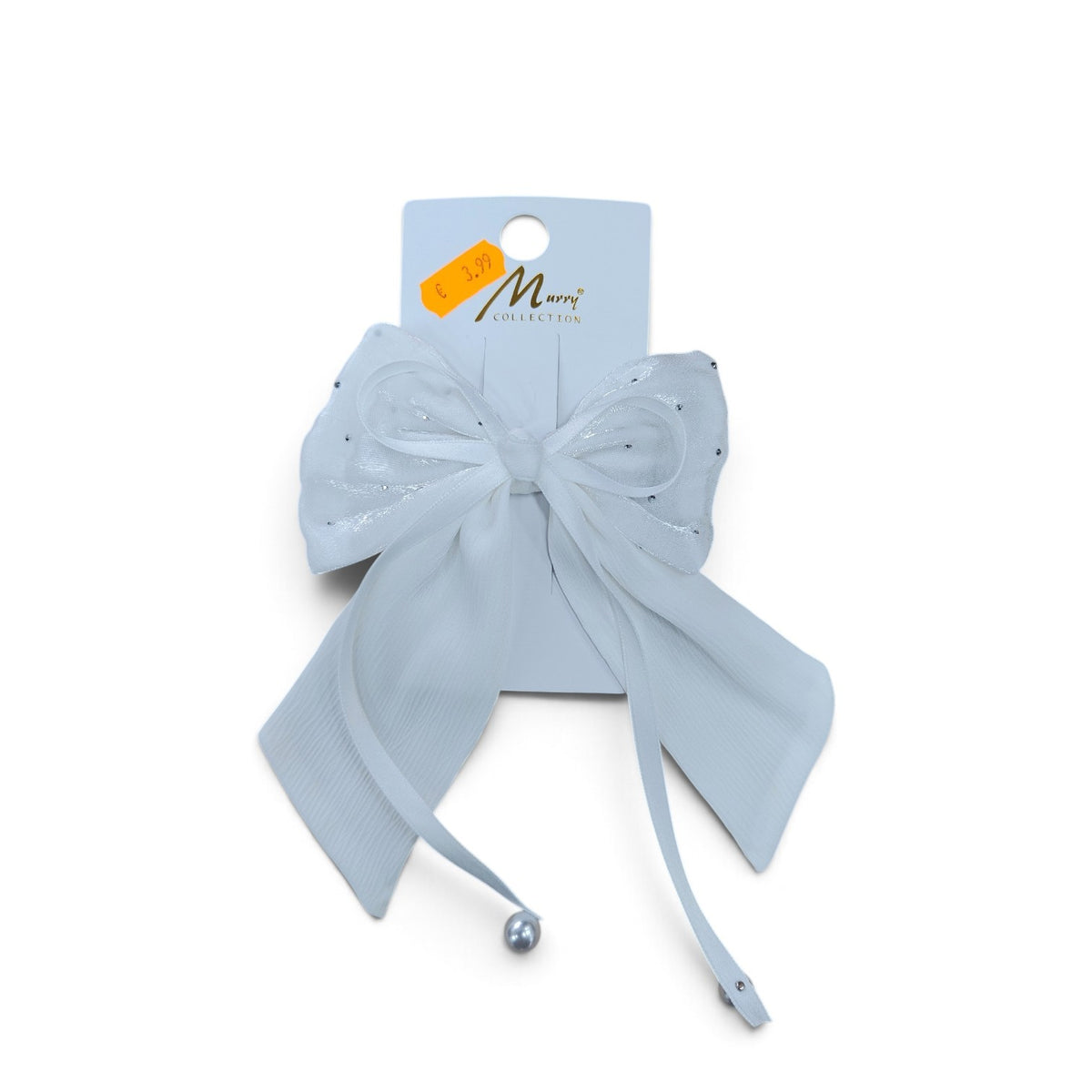 Decorative Bow Hair Clip Assorted