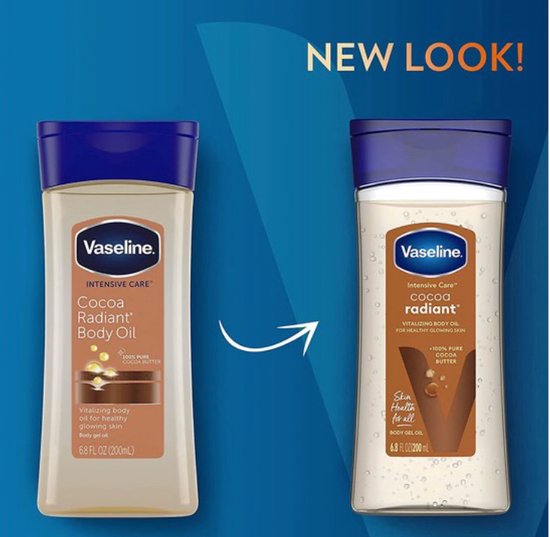 Vaseline Intensive Care Cocoa Radiant Body Oil Gel 200ml