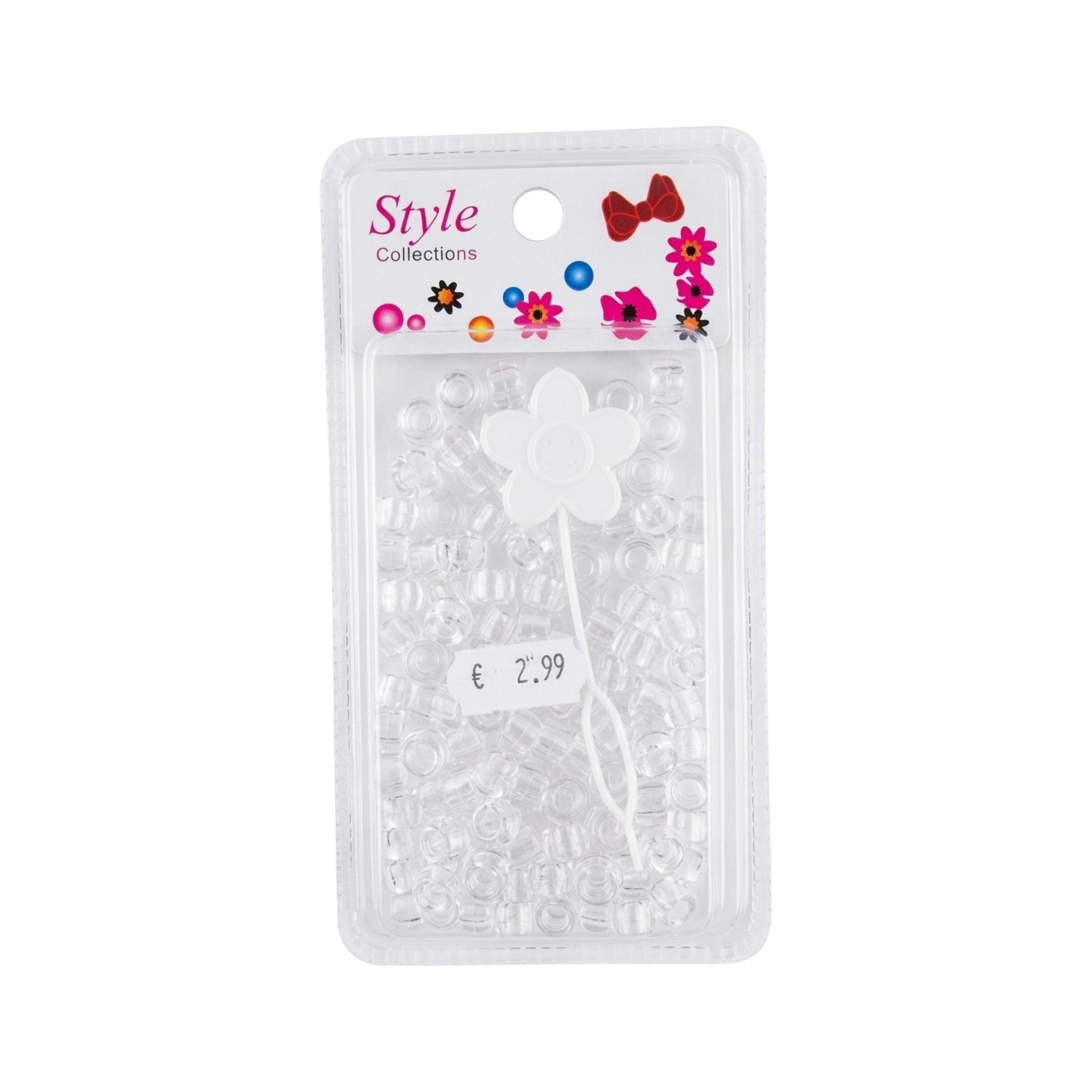 Hair Beads Assorted Colors - Small