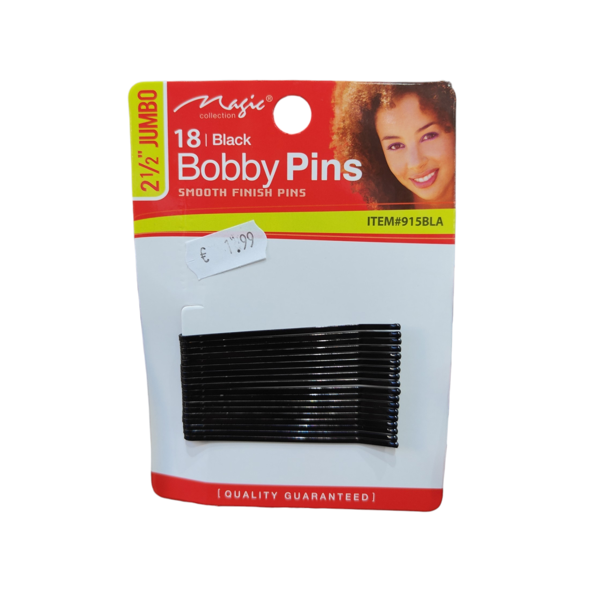 Bobby Pins 2 ½" Jumbo - 18pcs