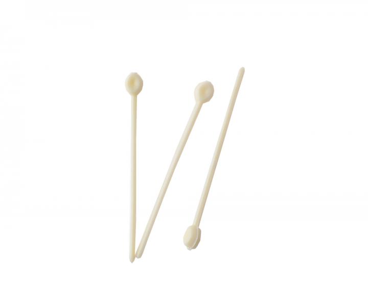 Plastic Hair Curlers 6pcs Yellow