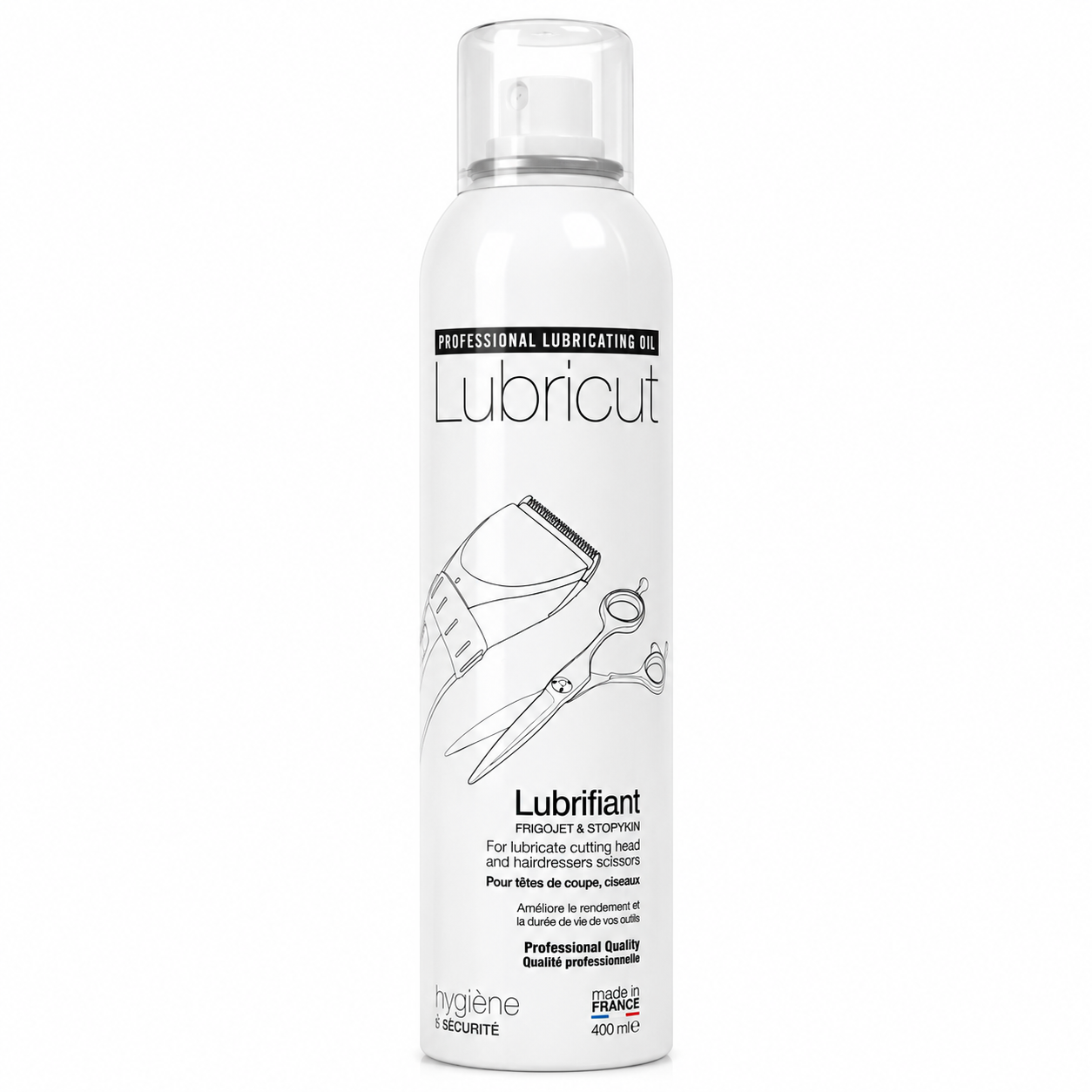 Clipper & Scissor Lubricating Oil Spray 400ml