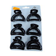 6-Piece Mini Triangle Hair Claw Clip Set