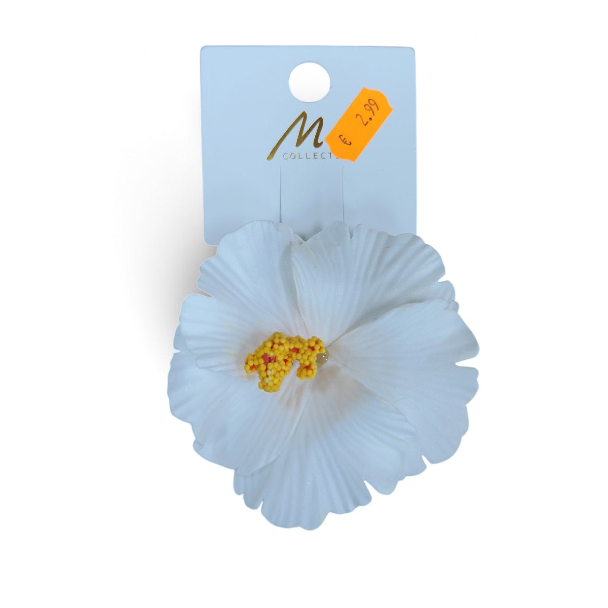Large Hibiscus Flower Hair Clip