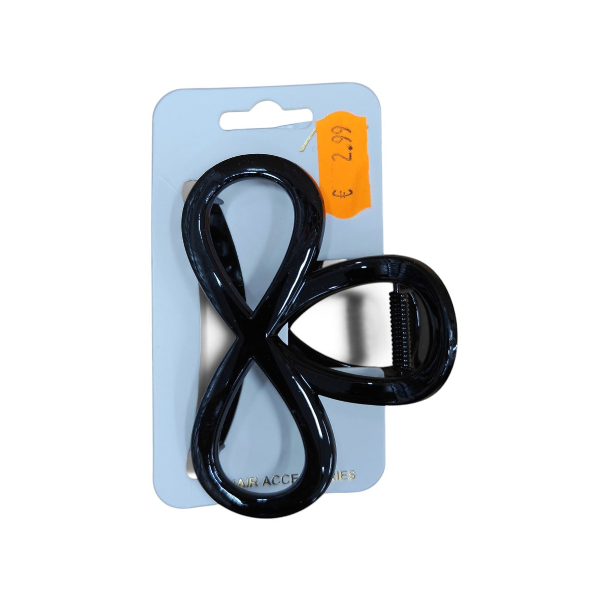 Infinity Bow Hair Claw Clip
