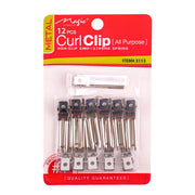 Metal Curl Clips – 12 Pieces
