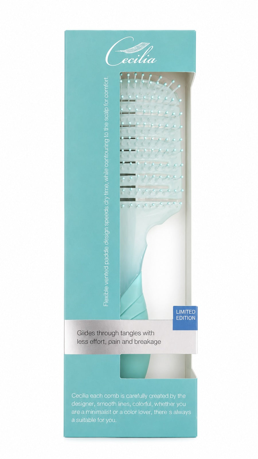 Cecilia hair brush-Assorted