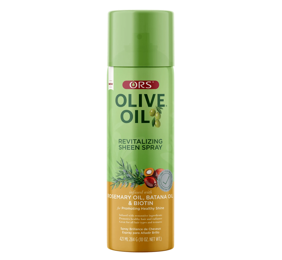 Olive Oil Sheen Spray Infused with Rosemary Oil, Batana Oil & Biotin 421ml