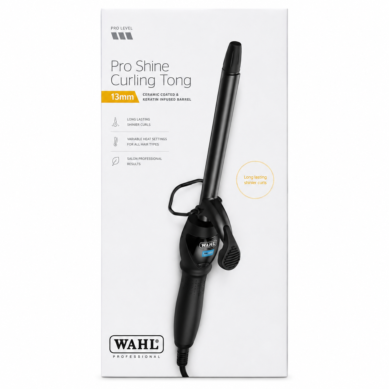 Wahl Professional Pro Shine Curling Tong