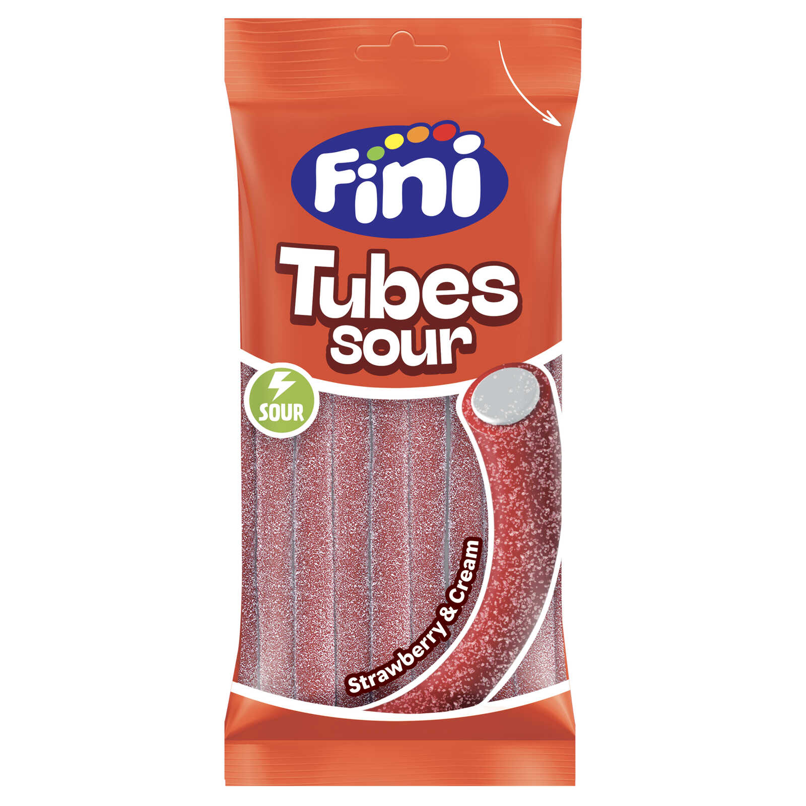Fini Tubes Sour Strawberry Shock