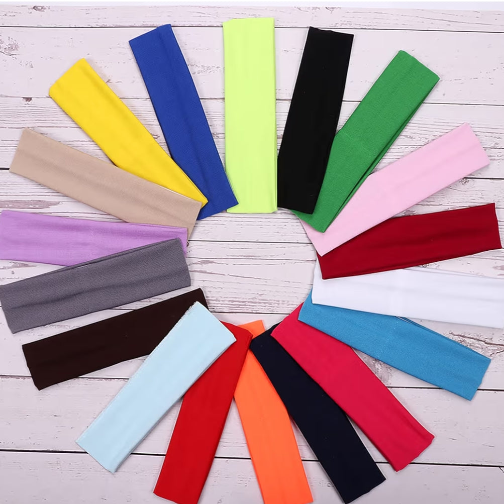 Stretch Fabric Hair Headbands Medium