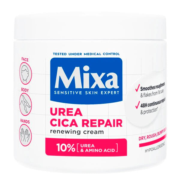 Mixa Urea Cica Repair+ Recovery Support Cream 400ml