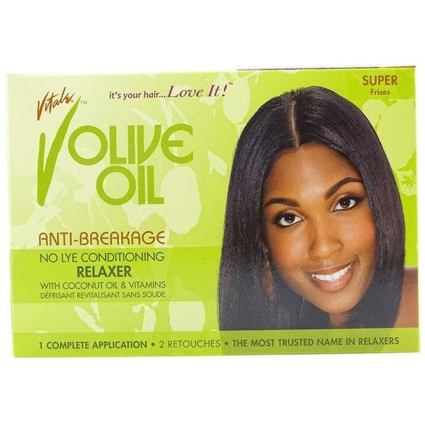 Olive Oil Anti-Breakage No-Lye Conditioning Relaxer Super