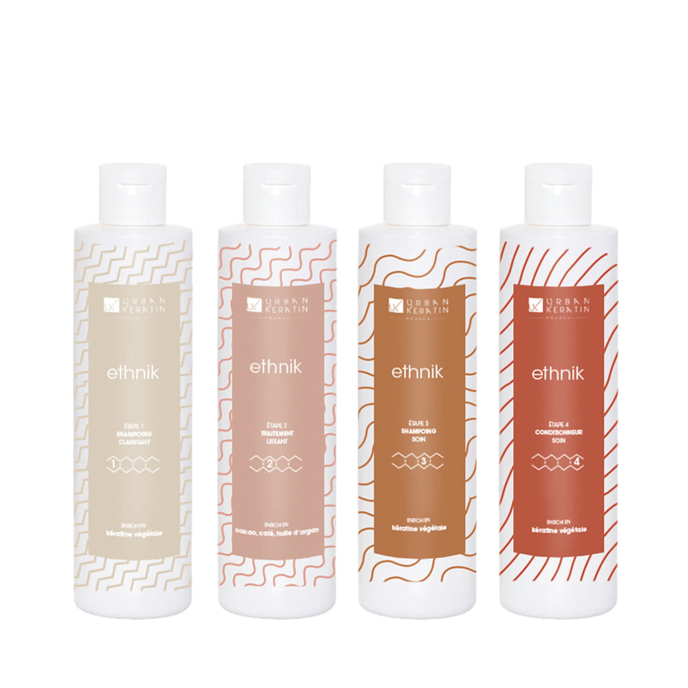 Ethnik Mini Brazilian Keratin Treatment Kit – 4 x 100ml