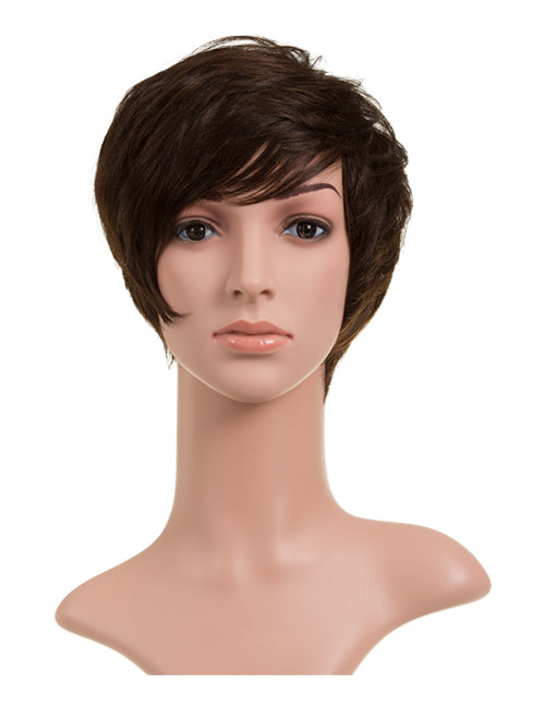 Anne - Short Pixie Cut Human Hair Wig