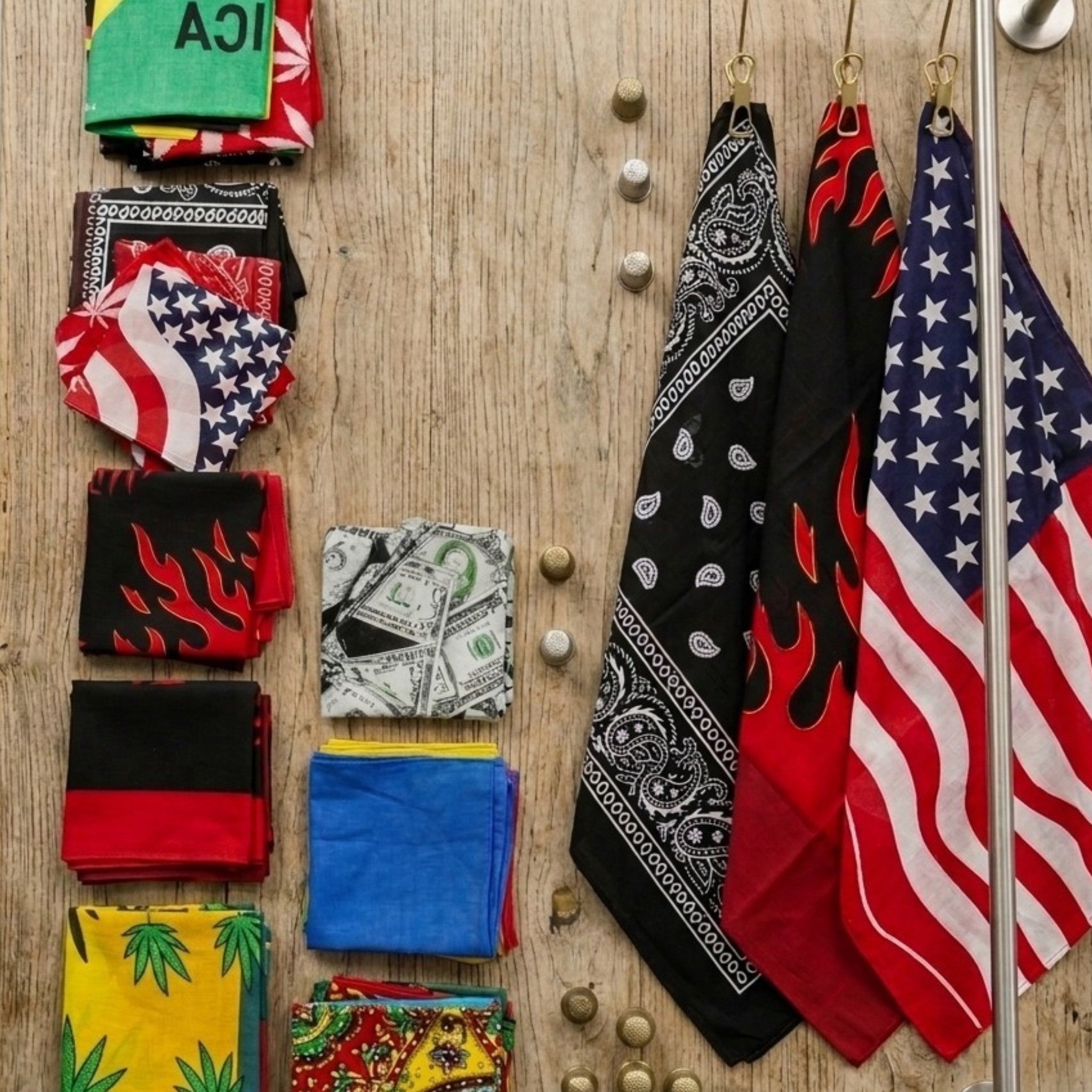 Multicolor Bandanas