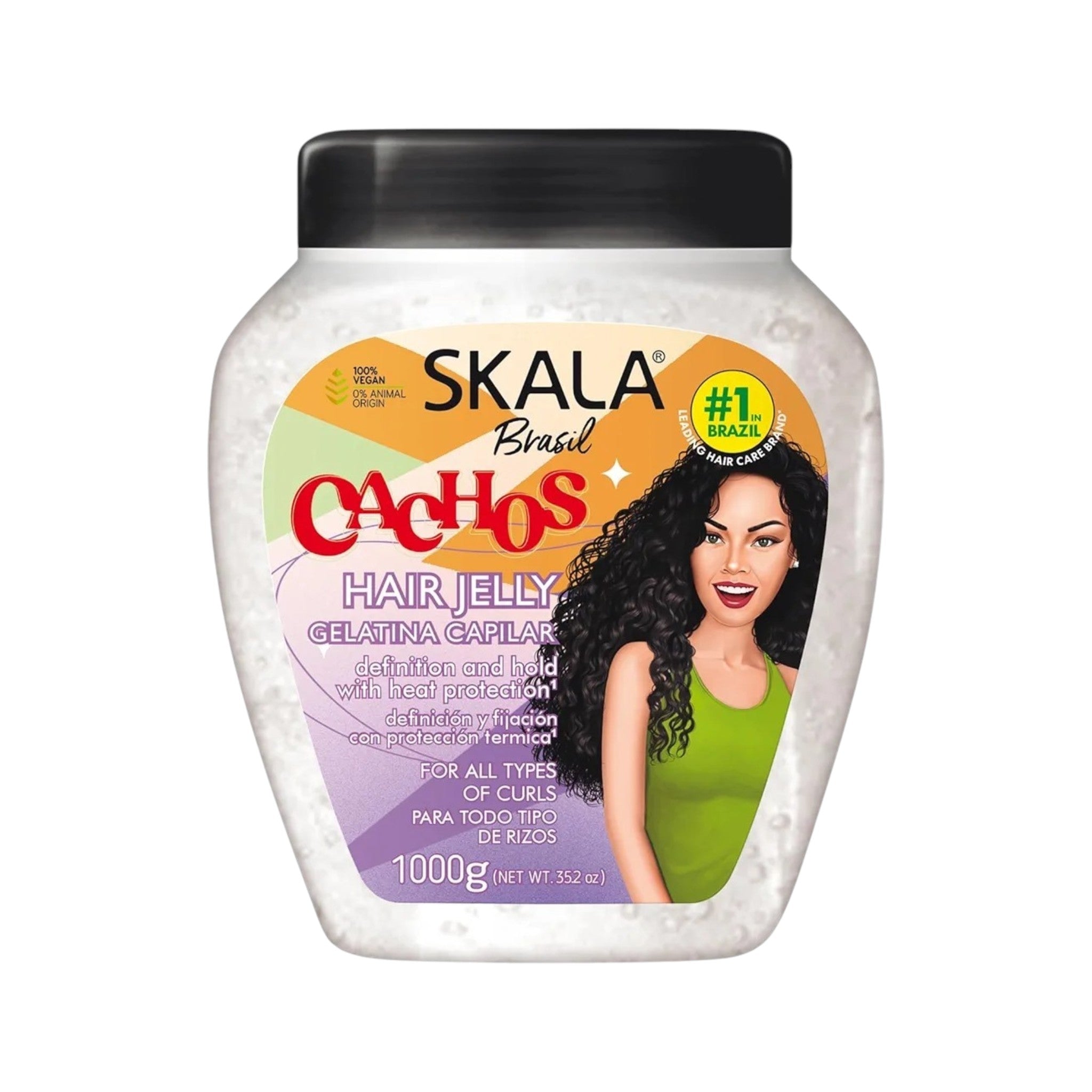 Gelatina Capilar Cachos Hair Jelly Cream 1000g