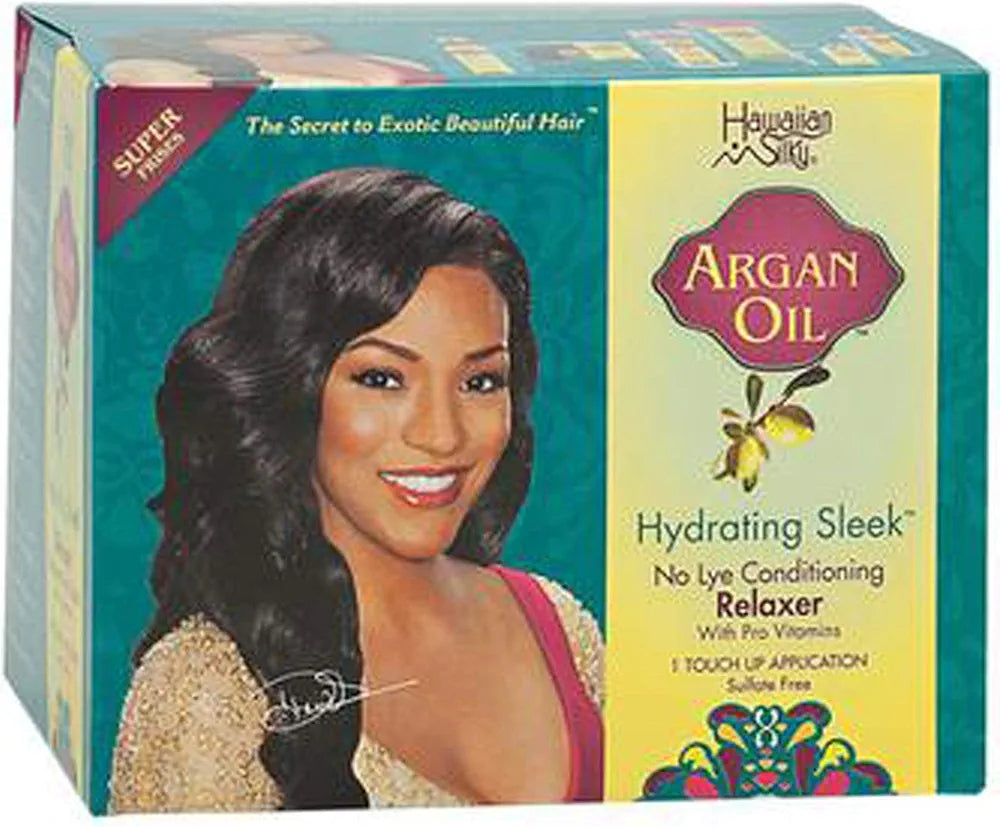 Argan Oil Hydrating Sleek No-Lye Conditioning Relaxer Super