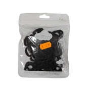 Mini Black Elastic Hair Ties Multipack