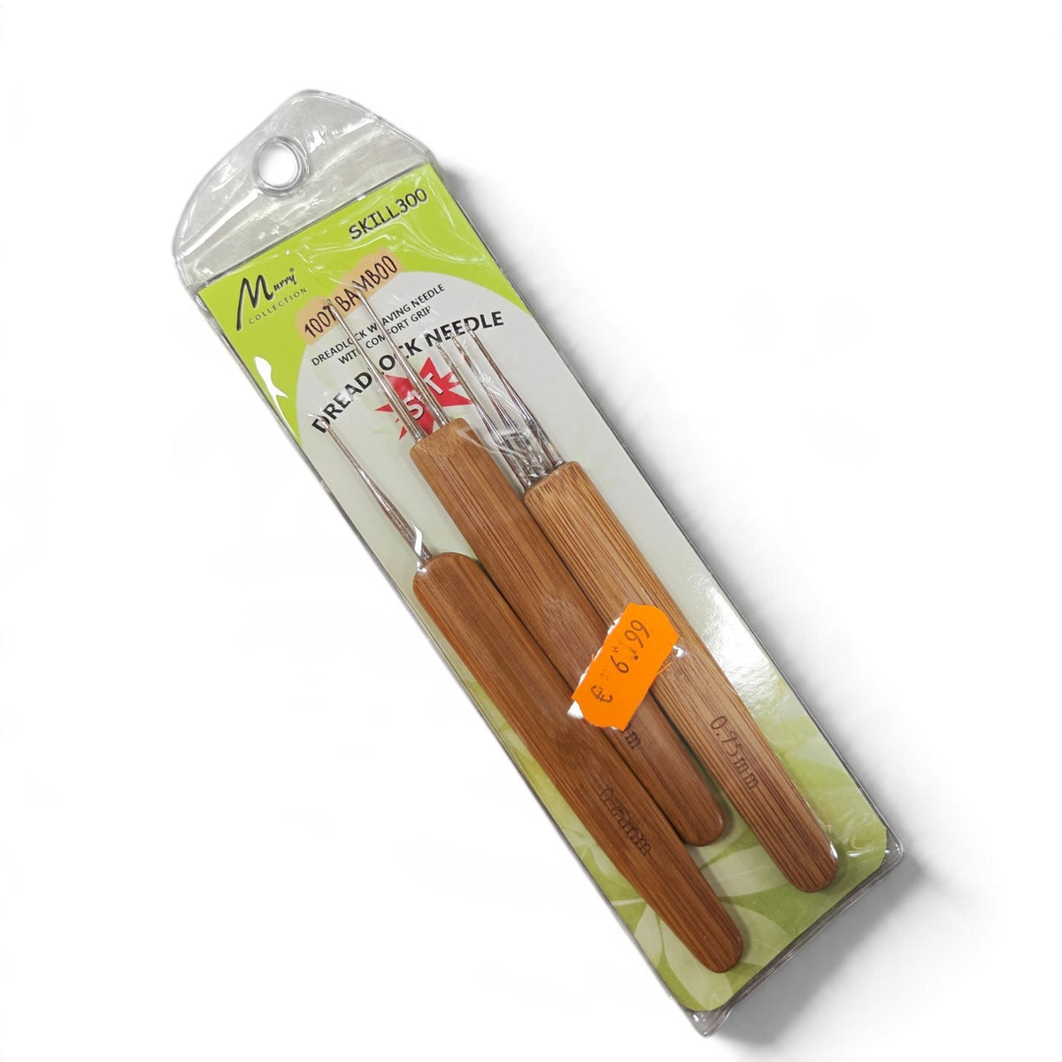 Bamboo Dreadlock Needle Set – 3 Pieces