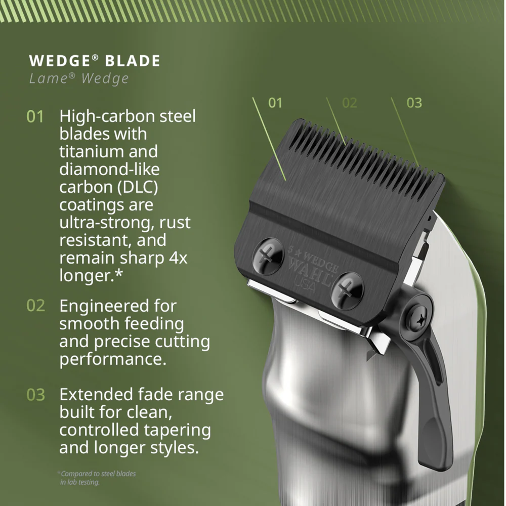 5-Star Legend+ Cord/Cordless Clipper – All-Metal Professional Hair Clipper