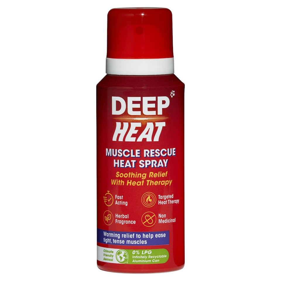 Deep Heat Muscle Rescue Heat Spray – 72.5ml