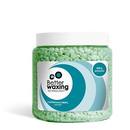 Better Waxing Technology Hot Film Wax Azulene Pellets 1000g
