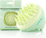 Hair oil scalp massager sponge Green