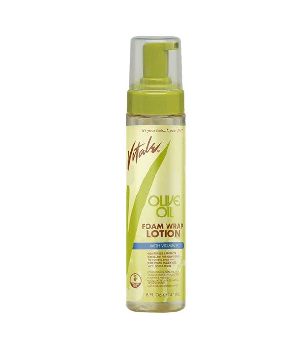 Vitale Olive Oil Foam Wrap Styling Lotion – 8oz