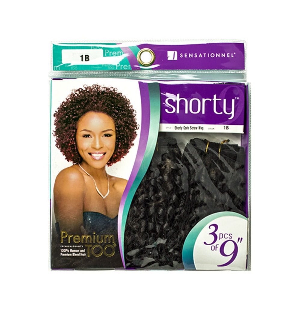 Shorty Cork Screw Wig - 9"