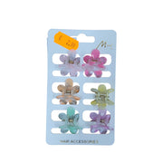 6-Piece Mini Butterfly Hair Claw Clip Set