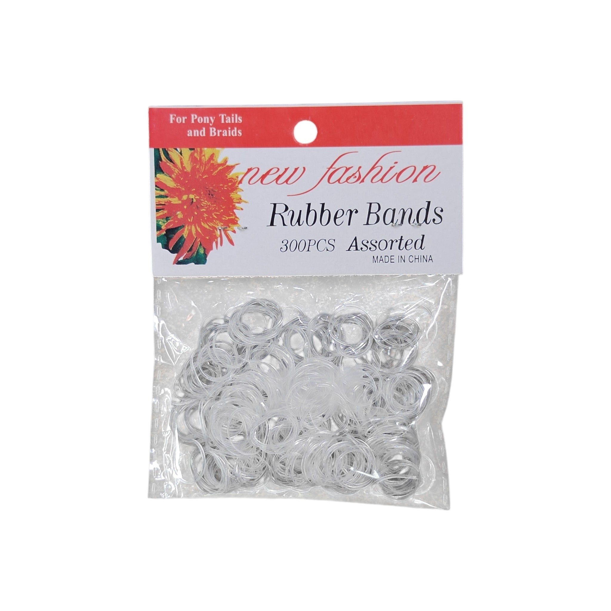 Elastic Bands 300pcs clear