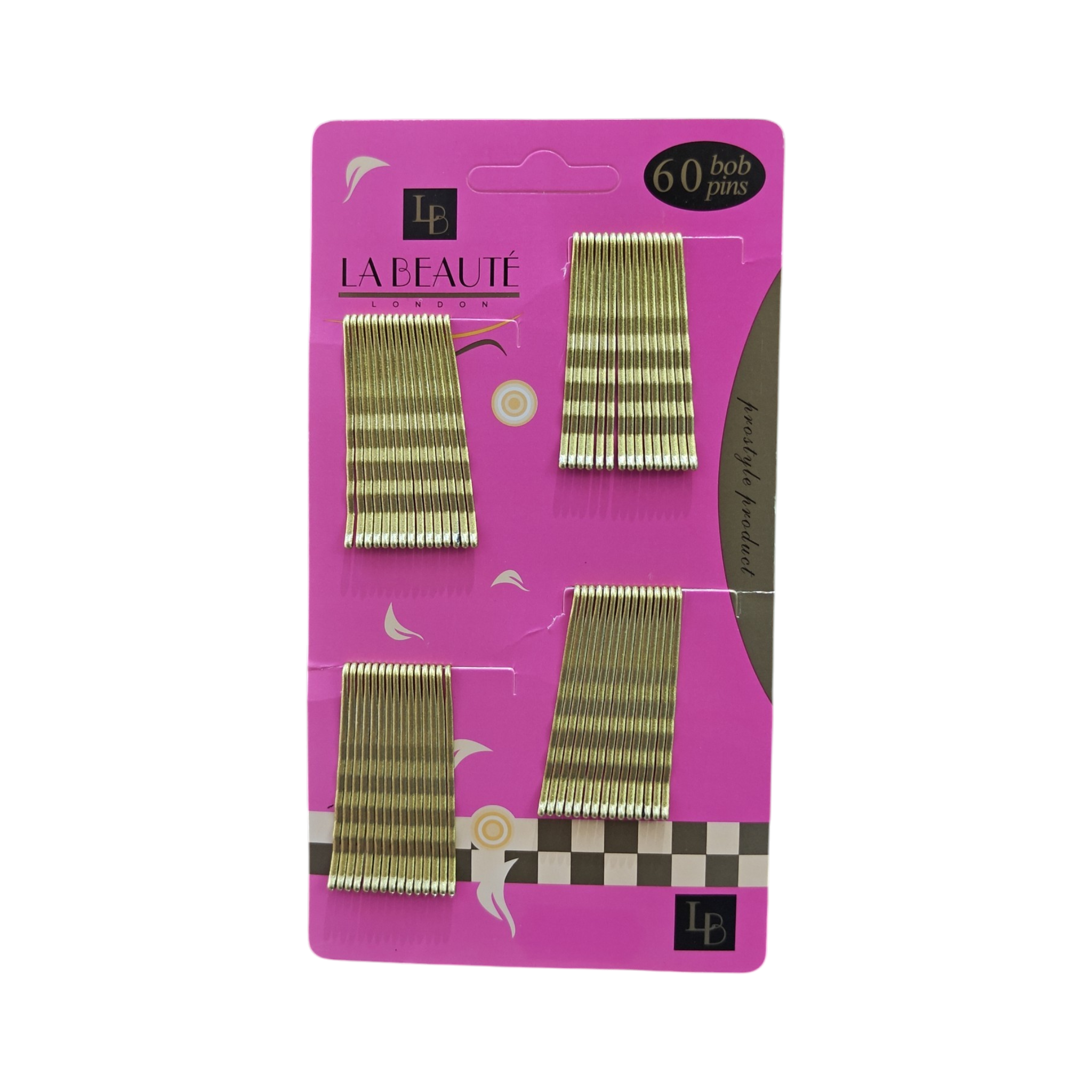 La Beaute Bob Pins - 60 Bob Pins