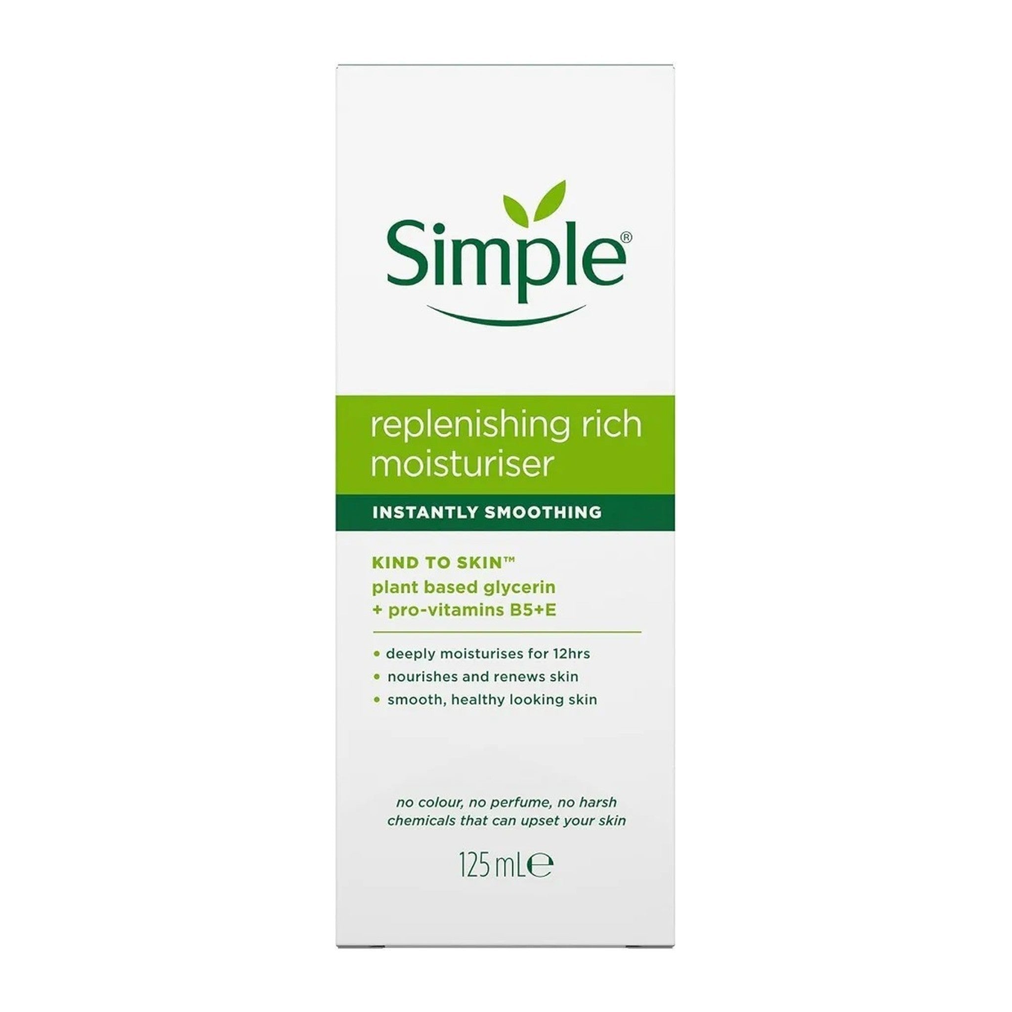 Simple Kind to Skin Replenishing Rich Moisturiser – 125ml